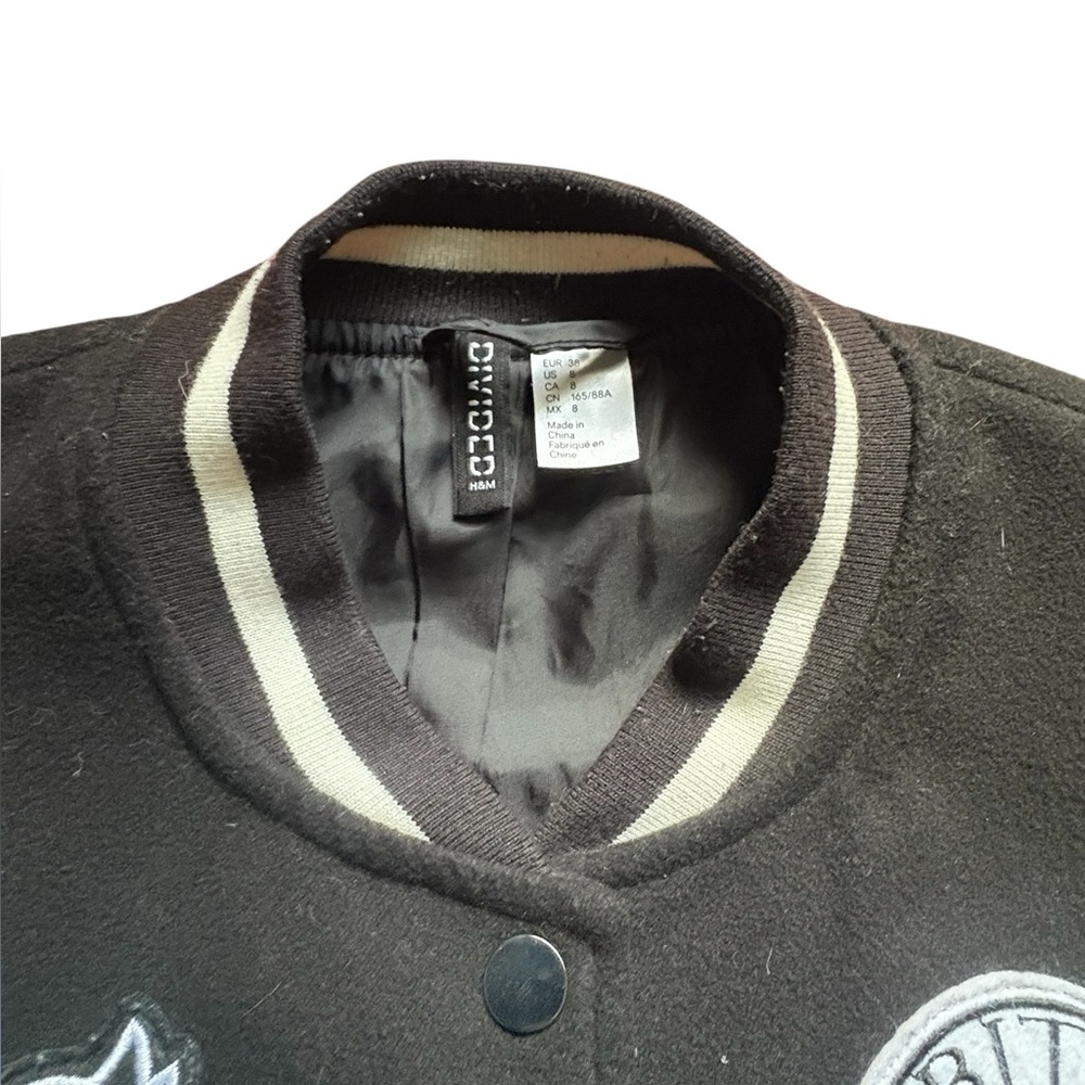 Cocomo Black Jacket with White Accents